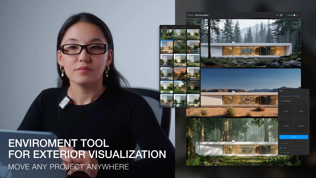 Environment tool — Move one project anywhere — 20+ settings, no scene rebuild.