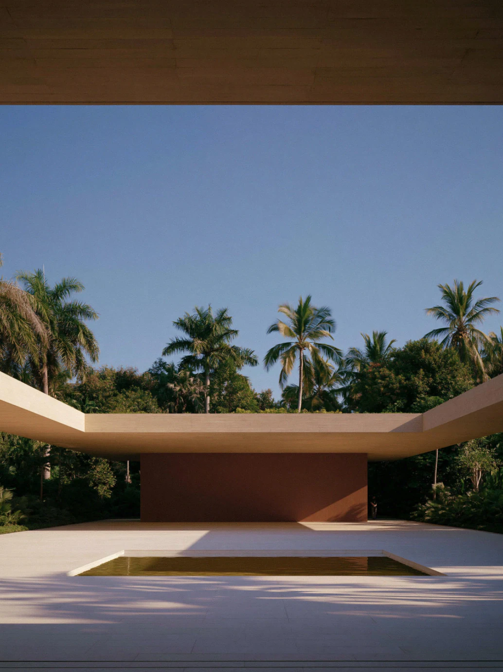 Palm Court — private residence, rendered on AlphaRender by Omar Al-Rashid